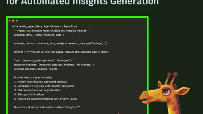 A Coding Implementation to Advanced LangGraph Multi-Agent Research Pipeline for A Coding Implementation to Advanced LangGraph Multi-Agent Research Pipeline for Automated Insights Generation