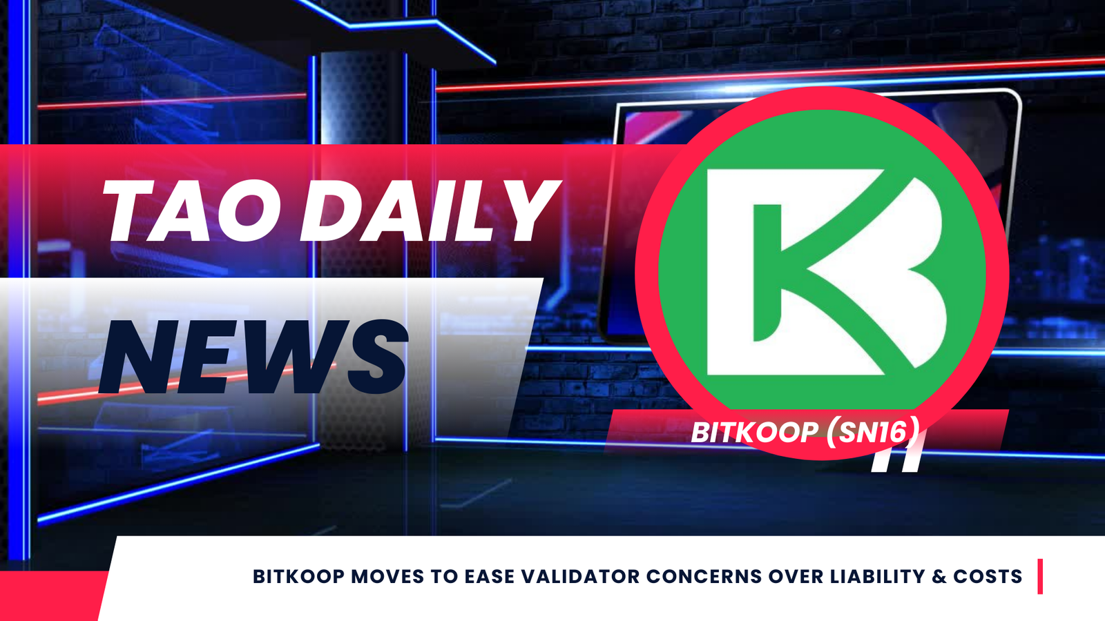 BitKoop Moves to Ease Validator Concerns Over Liability & Costs