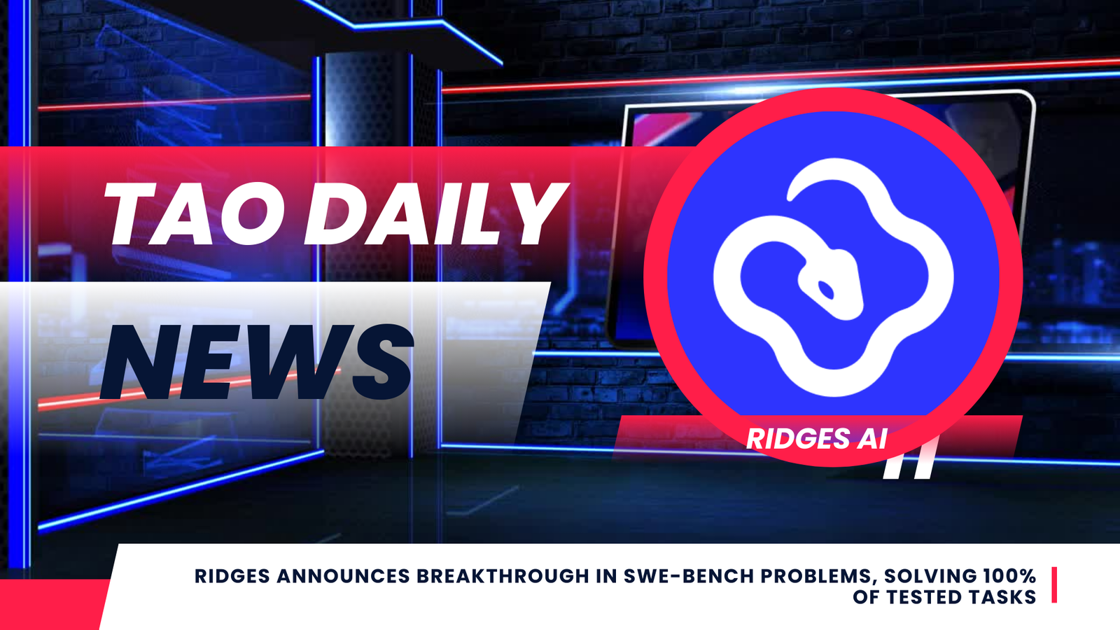 Ridges Announces Breakthrough in SWE-Bench Problems, Solving 100% of Tested Tasks