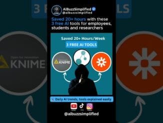 These 3 Free AI tools = 🔥 for students and employees #ai #ainews #aitools