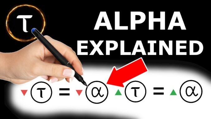 All You Need to Know About Alpha Tokens