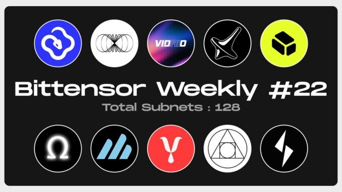 Bittensor Ecosystem Highlights of the Week