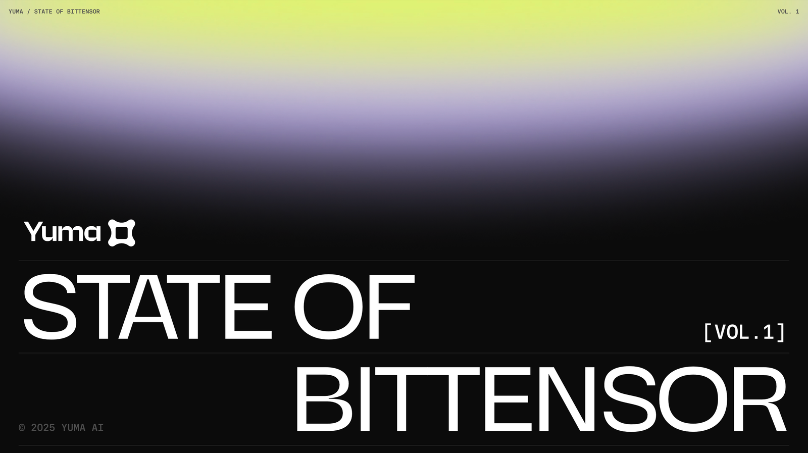 Yuma Drops the “State of Bittensor” Report