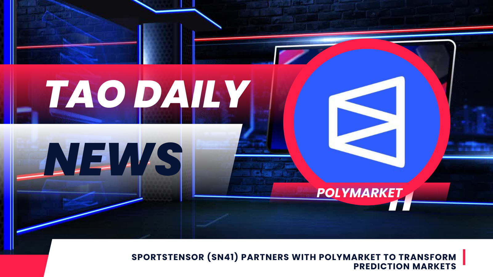 Sportstensor (SN41) Partners With Polymarket to Transform Prediction Markets