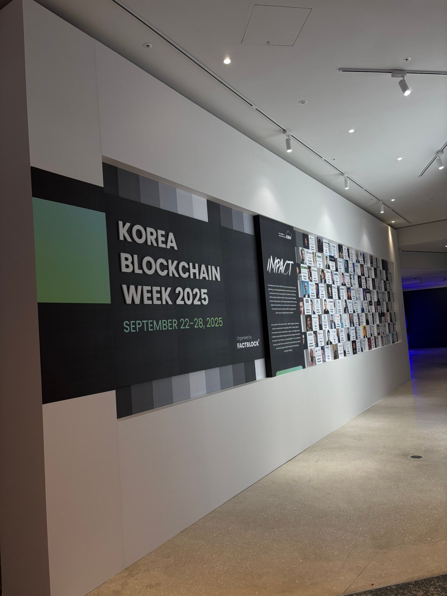 Const Attends Korea Blockchain Week 2025