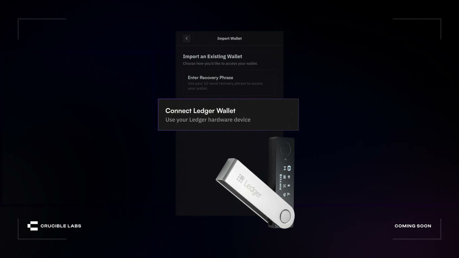 Crucible Labs Unveils TAO-Native Wallet with Ledger Support