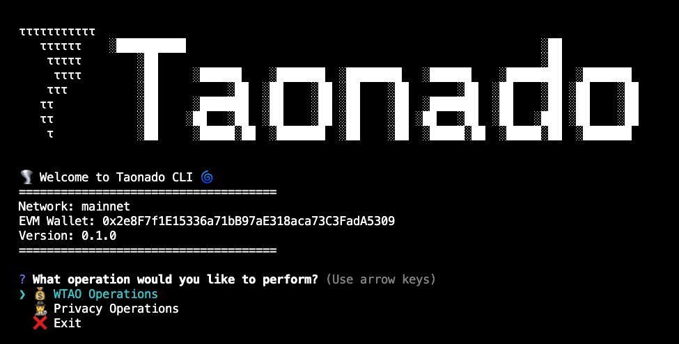 Taonado Cash Launches First Privacy Pool for Bittensor’s $TAO Token