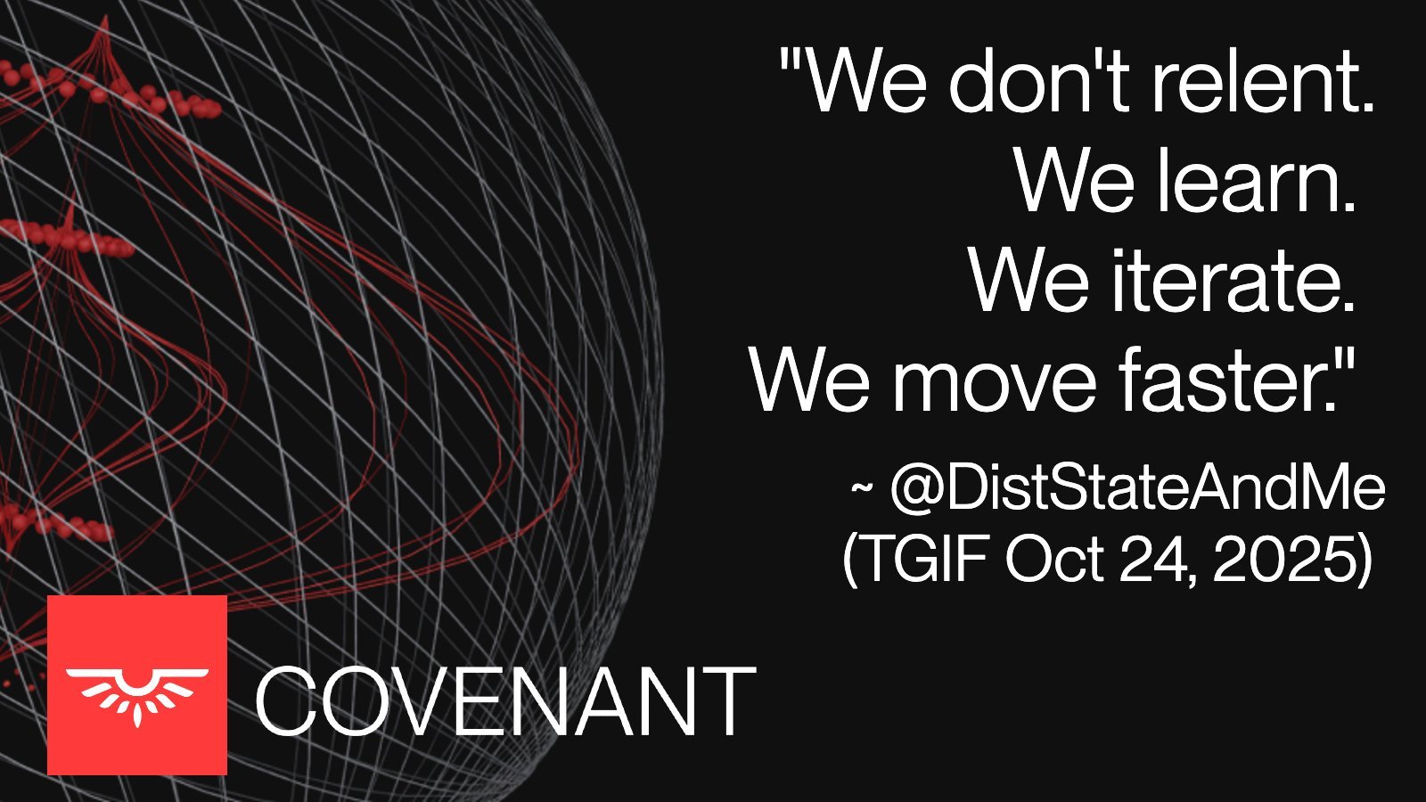 Covenant Labs Shares Progressive Reports on Community Meet