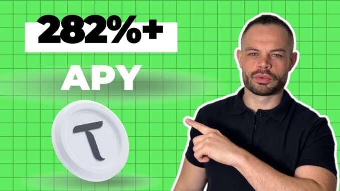 How to Earn 282%+ APY on Bittensor ($TAO)