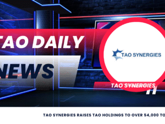 TAO Synergies Raises TAO Holdings to over 54,000 Tokens