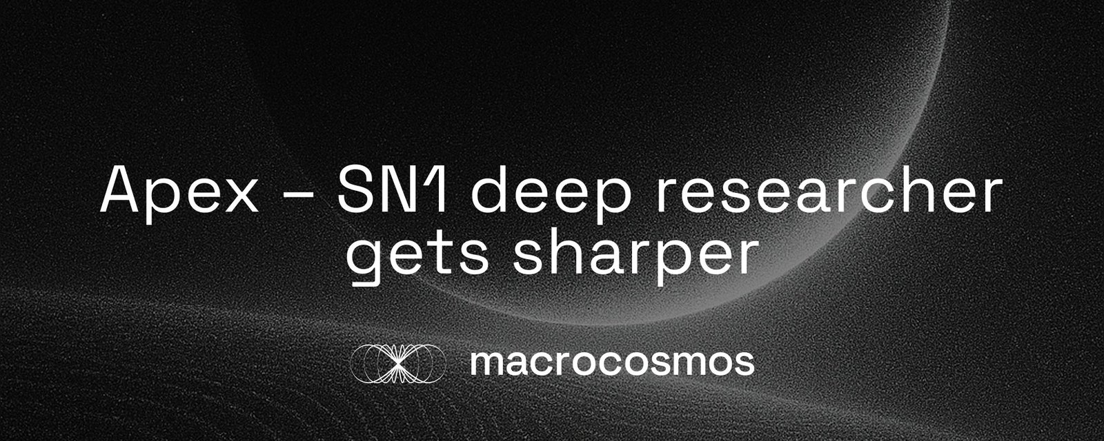 Apex Deep Researcher: SN1’s Miners Are Getting Smarter By The Day