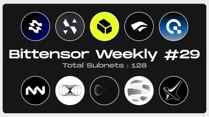 taodaily144 Bittensor Ecosystem Highlights – Oct Week 1