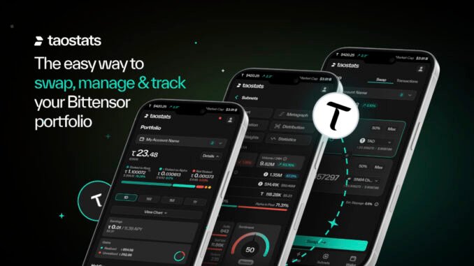 Taostats Mobile App Launches on Android for Users
