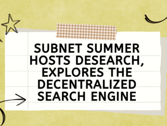 Subnet Summer Hosts Desearch, Explores the Decentralized Search Engine