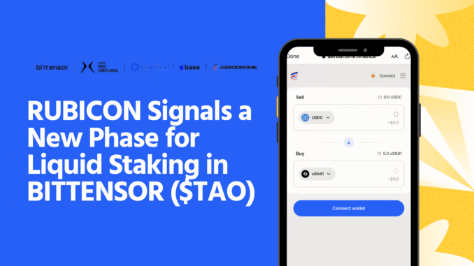 Rubicon Ignites a New Phase for Liquid Staking in TAO