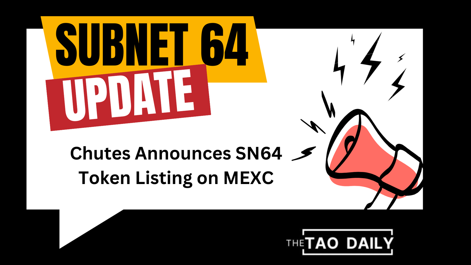 Chutes Announces SN64 Token Listing on MEXC Exchange