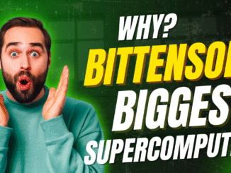 The biggest supercomputer in the world is gonna be Bittensor