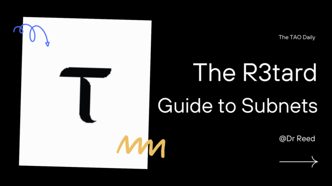 community spotlight (10) The R3tard Guide to Bittensor (Level 1)