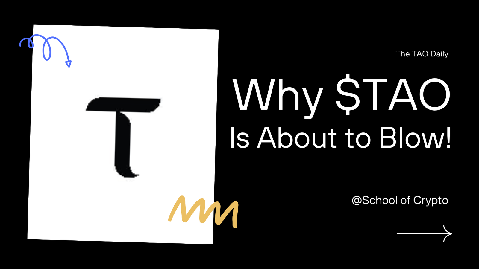 5 Reasons Why $TAO Is About to Blow