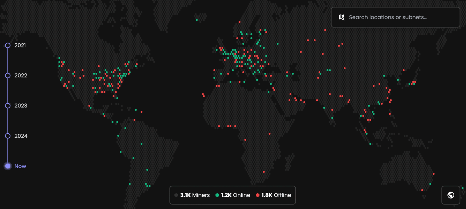 TAO Miner Map Now Live On Learn Bittensor