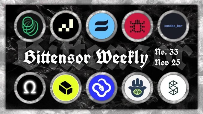 taodaily198 Bittensor Ecosystem Highlights — October Week 5