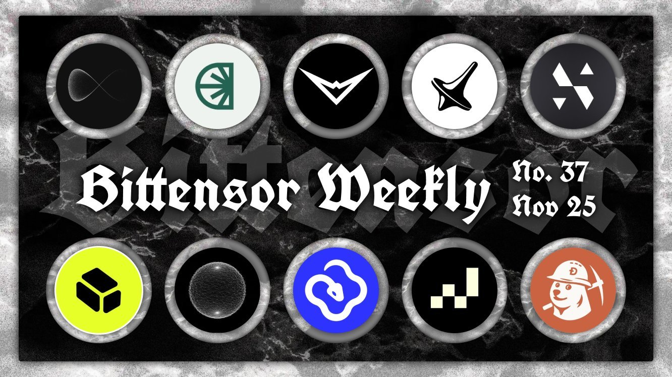 Bittensor Ecosystem Highlights of the Week — November 4th Week