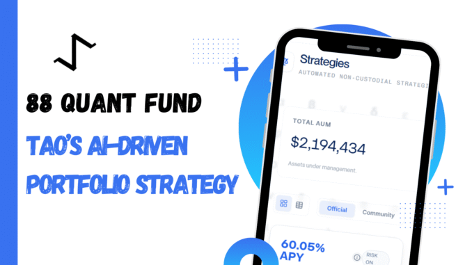 Inside 88 Quant Fund, Bittensor’s AI-Driven Portfolio Strategy