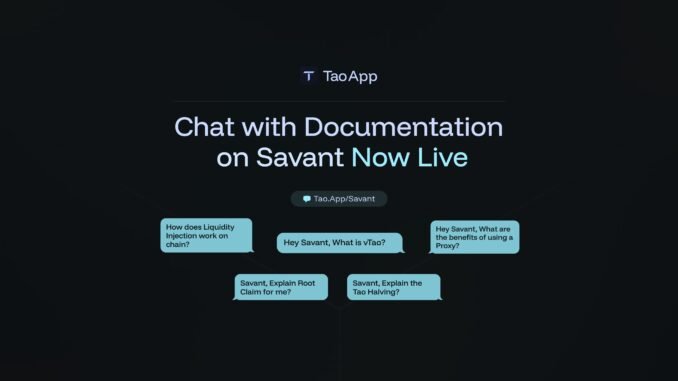 Meet Savant, The AI Assistant That Helps You Understand Bittensor
