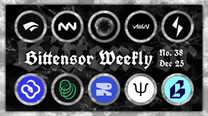 taodaily260 Bittensor Ecosystem Highlights — December Week 1