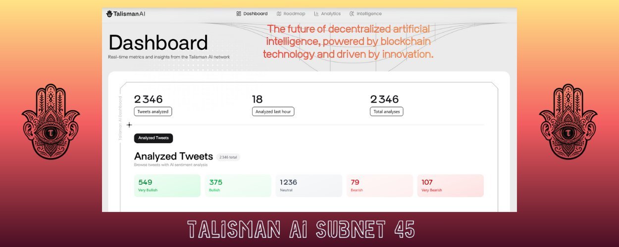 SN45 Talisman AI: the subnet that is already becoming indispensable