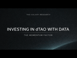 Making Data-Driven dTAO Investment Decisions with TAO Galaxy’s Momentum Index