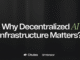 Why Decentralized AI Infrastructure Actually Matters