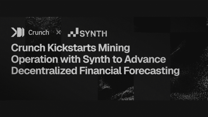 Crunch DAO and Synthdata Partner to Strengthen Probabilistic Forecasting on Bittensor
