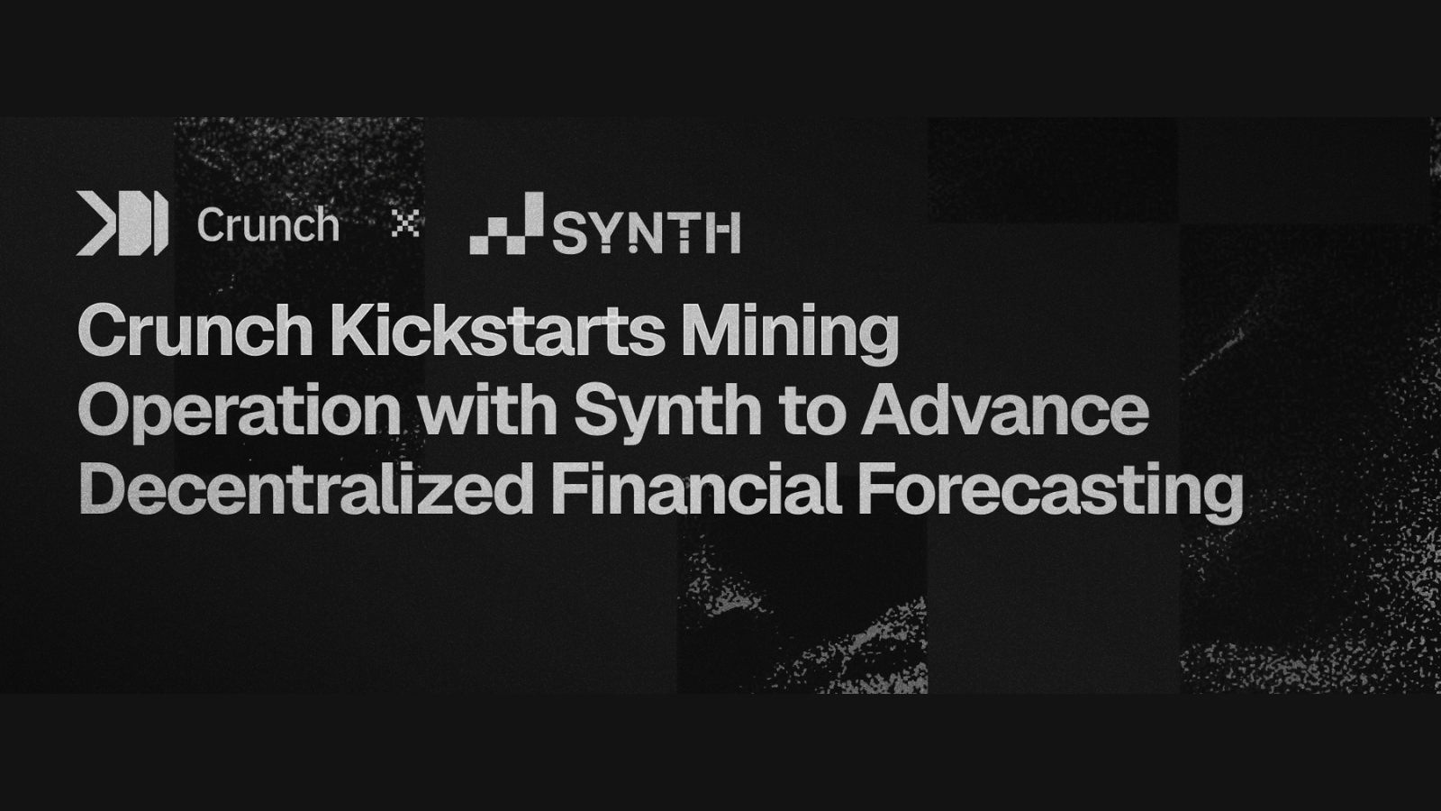 Crunch DAO and Synthdata Partner to Strengthen Probabilistic Forecasting on Bittensor