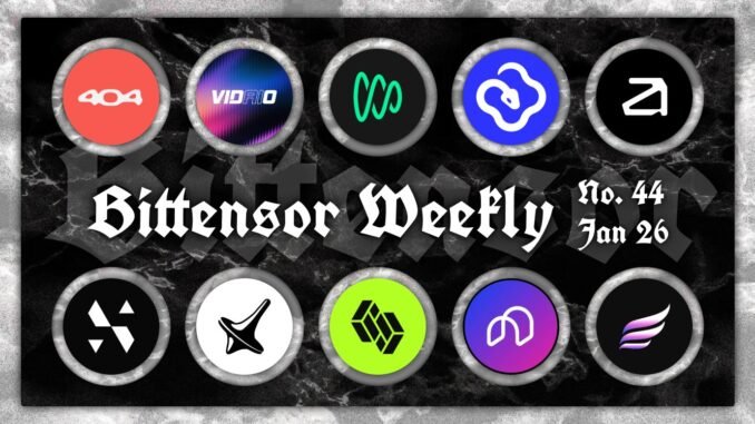 Bittensor Ecosystem Highlights - Jan Week 3