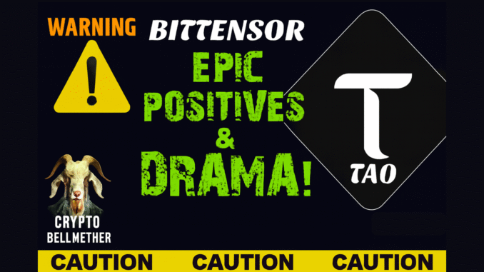 TAO isn't just CRASHING because of the markets, it needs a FIX!