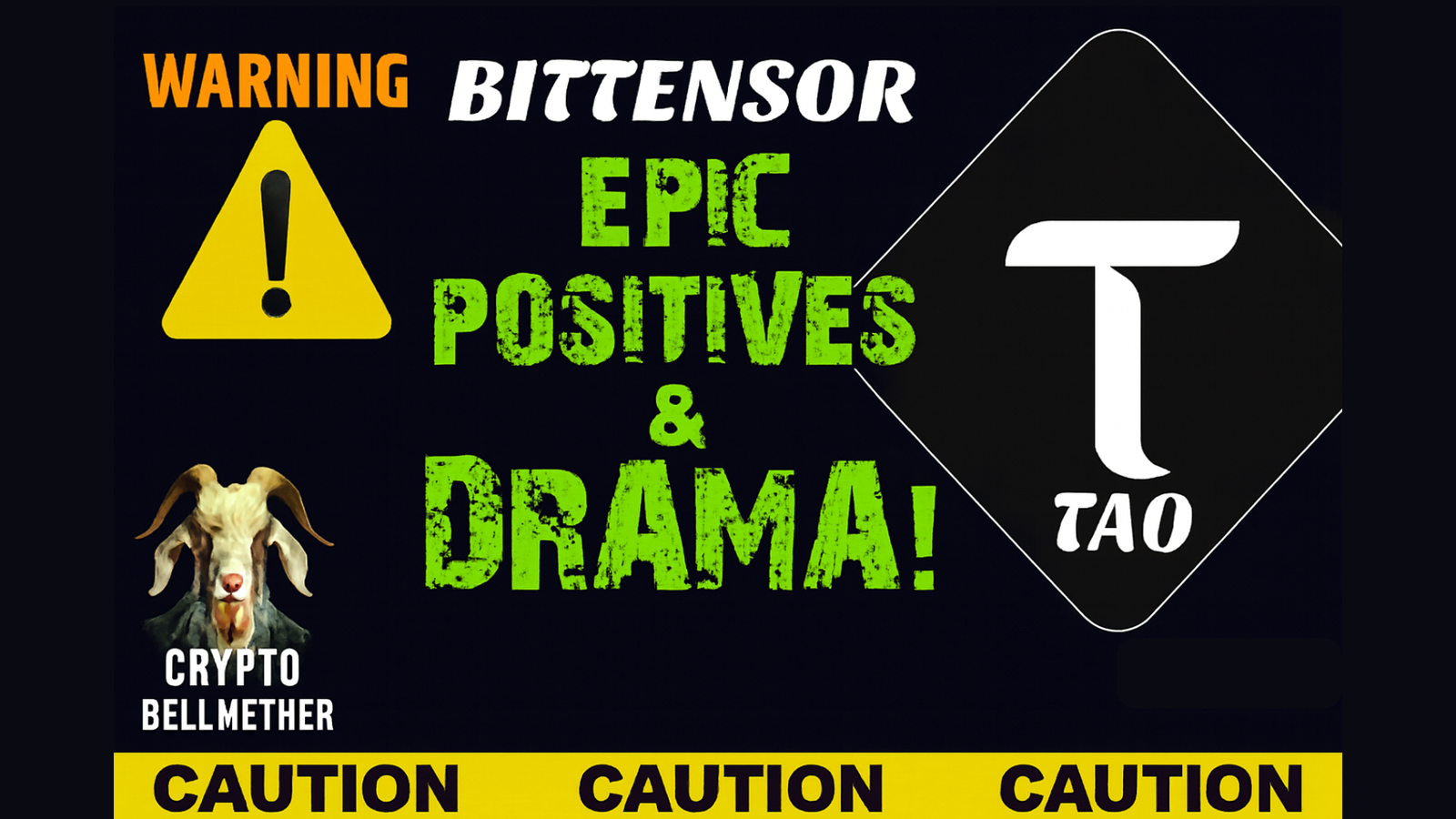 TAO isn’t just CRASHING because of the markets, it needs a FIX!