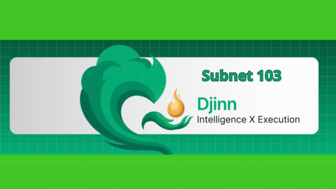 SN103 - Djinn Protocol When suppressed intelligence finally finds an exit Built on Bittensor