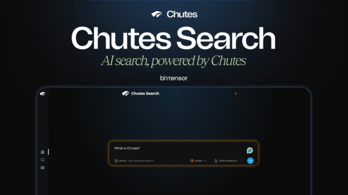 Chutes AI Chutes Launches AI Search Built for Users