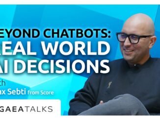 GAEA TALKS - Beyond ChatBots: Real World AI Decisions with Max Sebti