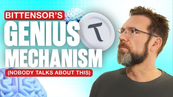 The Genius Mechanism Behind Bittensor! Nobody Talks About This?