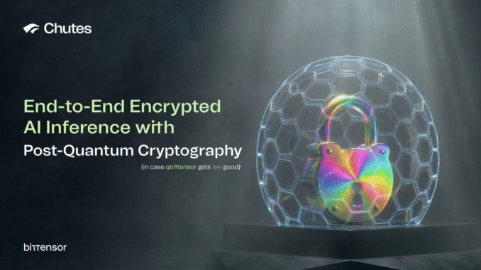Chutes Introduces End-to-End Encrypted AI Inference with Post-Quantum Cryptography