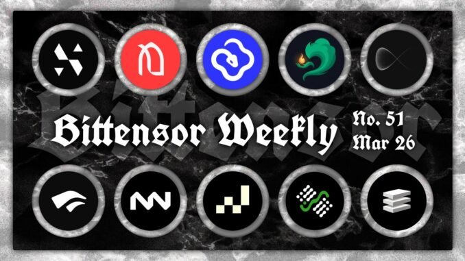 Bittensor Ecosystem Highlights - March Week 1