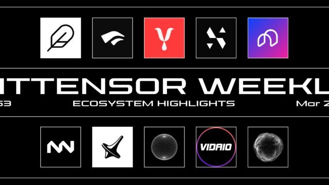 HD8j9fAXUAA99cp Bittensor Ecosystem Highlights - March Week 3