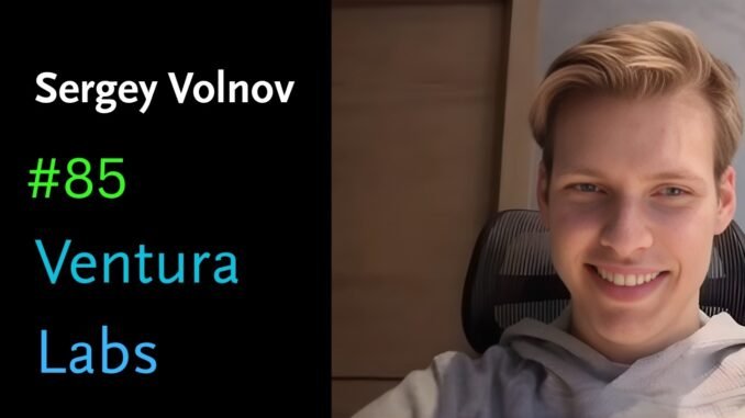 Ventura Labs Hosts Sergey Volnov, Discusses It's AI (Subnet 32), AI Text Detection & GPTZero