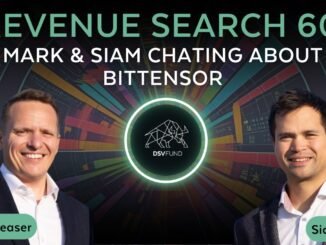 Revenue Search 60: Mark & Siam Chat About Bittensor ($TAO)