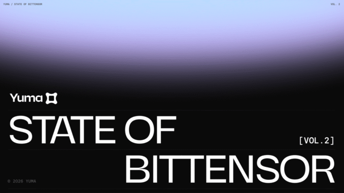 A Sneak Peek Into Yuma’s Latest “State of Bittensor” Report