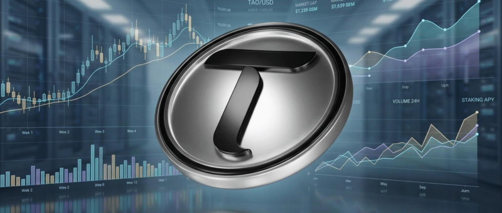 Bittensor’s $TAO Consolidates Below $300 as Breakout Pressure Builds