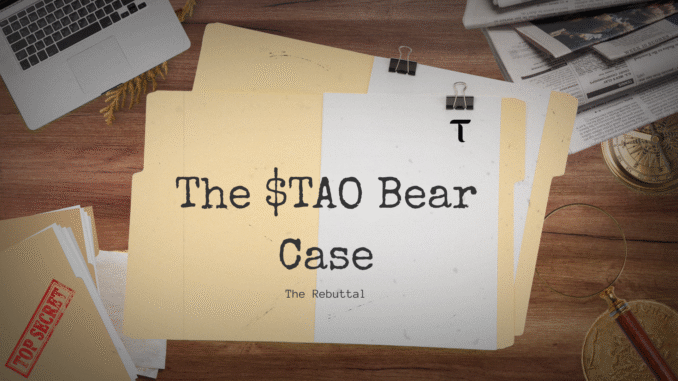 The Bear Case “The $TAO Bear Case” and the Rebuttal