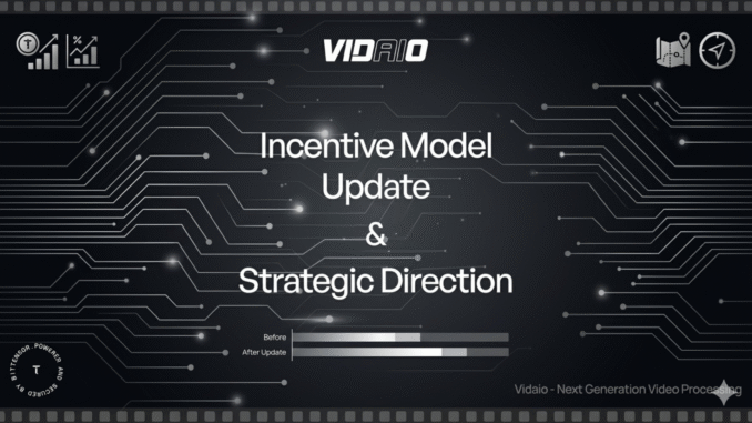 Vidaio Update Vidaio Unveils Major Incentive Overhaul as It Prepares for Enterprise-Scale Video AI